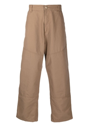 Carhartt WIP low-rise wide-leg trousers - Brown