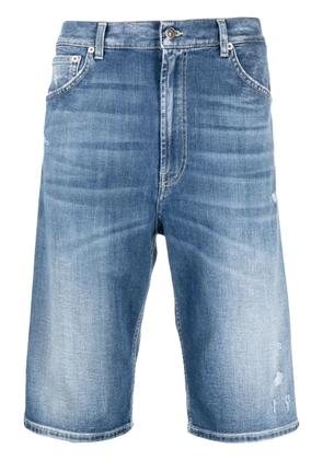 DONDUP high-waist denim bermuda shorts - Blue