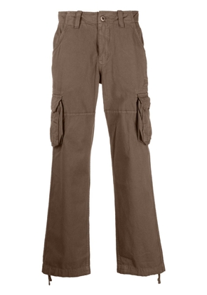Alpha Industries wide-leg cargo trousers - Brown