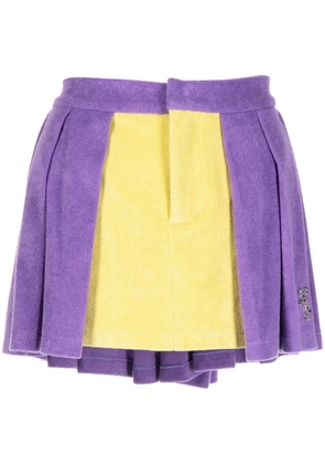 Natasha Zinko Terry tennis skirt - Purple