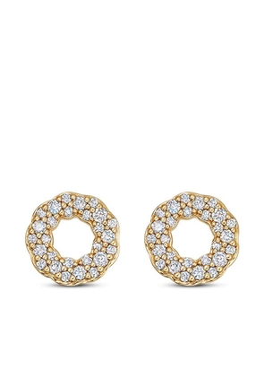 Astley Clarke 14kt yellow gold Asteri diamond earrings