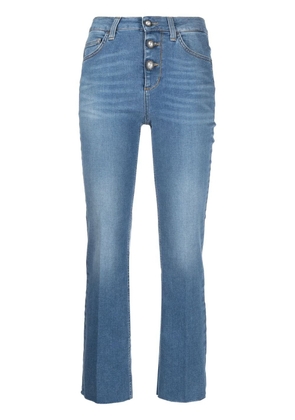 LIU JO mid-rise cropped jeans - Blue