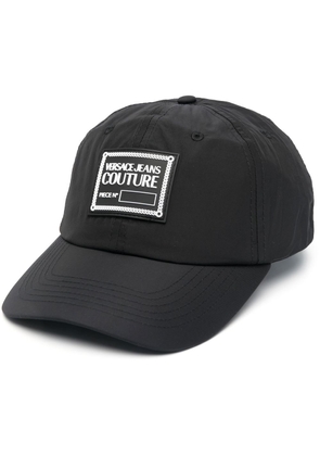 Versace Jeans Couture logo-plaque baseball cap - Black