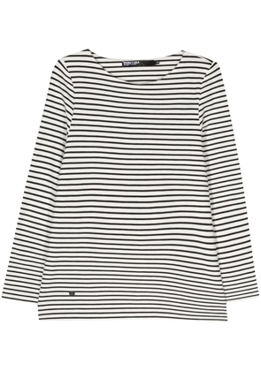 Bimba y Lola long-sleeve striped T-shirt - Black