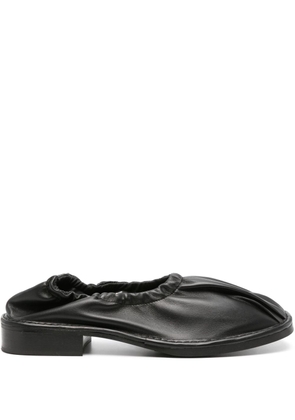 Séfr Lune leather slippers - Black