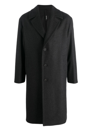 Hevo single-breasted virgin wool-blend coat - Grey