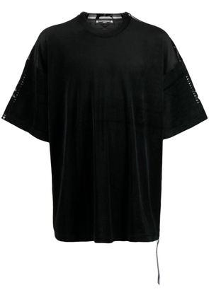 Mastermind World Chimayo panelled T-shirt - Black