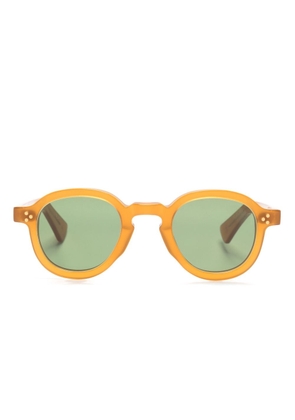 Lesca Clay pantos-frame sunglasses - Orange