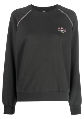 A.P.C. Sonia cotton sweatshirt - Grey