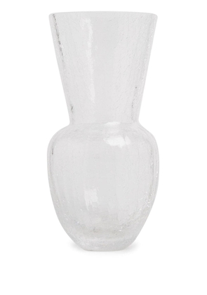 KLIMCHI Felicity cracked-effect vase - White