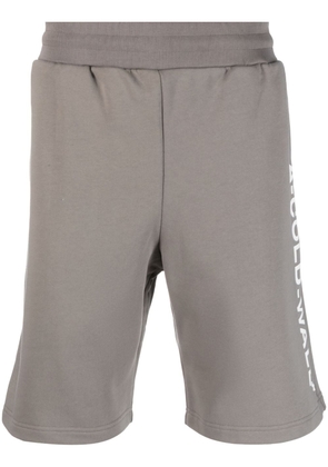 A-COLD-WALL* Essentail logo-print track shorts - Grey