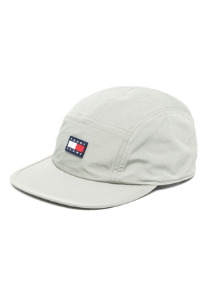 Tommy Jeans logo-patch baseball cap - Green