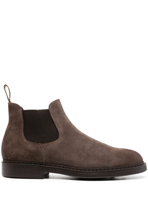Doucal's slip-on suede Chelsea boots - Grey