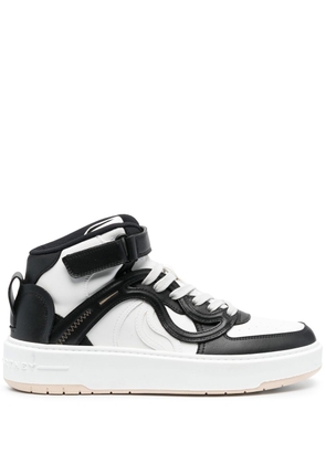 Stella McCartney S-Wave 2 high-top lace-up sneakers - White