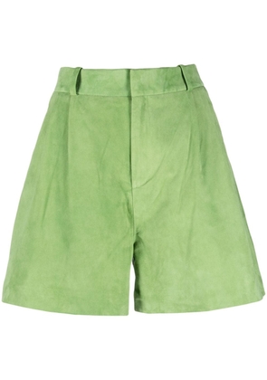 Arma high-waisted shorts - Green
