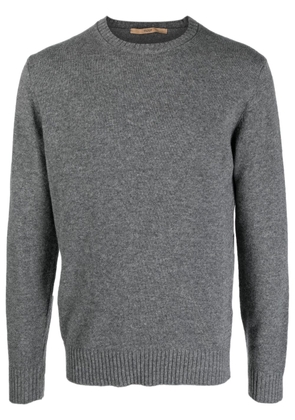 Nuur crew-neck knitted jumper - Grey