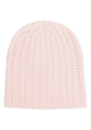 Liska chunky-knit cashmere beanie - Pink