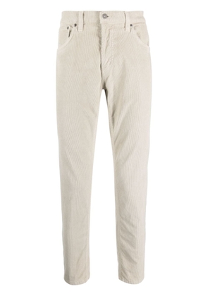 DONDUP low-rise tapered corduroy trousers - Neutrals