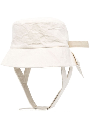 Craig Green neck-strap bucket hat - Neutrals