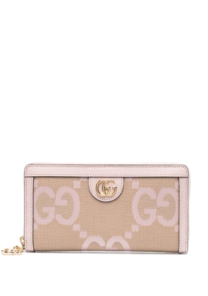Gucci Jumbo GG canvas wallet - Pink