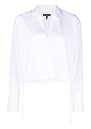 rag & bone Fiona cotton poplin blouse - White