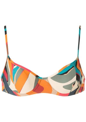 Lygia & Nanny Fiji printed bikini top - Multicolour