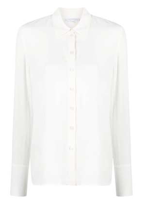 Patrizia Pepe classic-collar longsleeved shirt - White