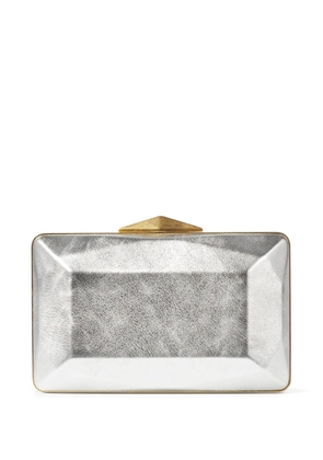 Jimmy Choo Diamond Box clutch bag - Silver