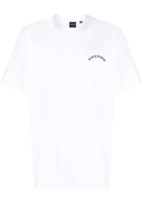 Daily Paper logo-print cotton shirt - White