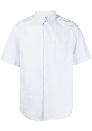 ASPESI short-sleeve cotton shirt - Blue