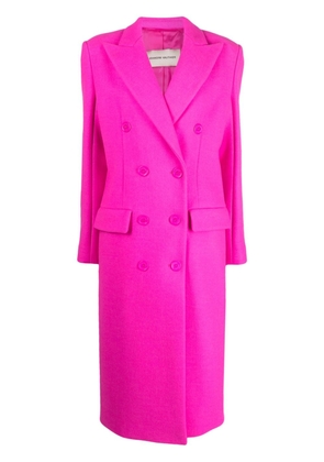 Alexandre Vauthier double-breasted midi coat - Pink