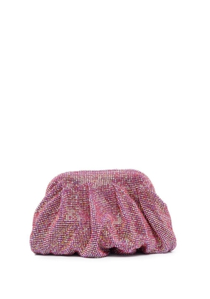 Benedetta Bruzziches crystal-embellishment clutch bag - Pink