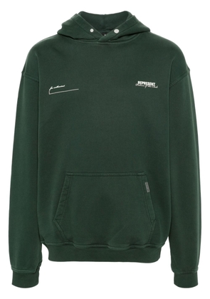 Represent Patron of The Club cotton hoodie - Green