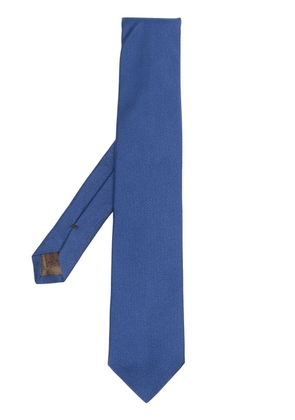 Church's textured-finish silk tie - Blue