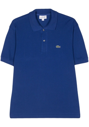 Lacoste logo-patch polo shirt - Blue