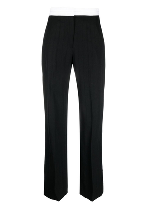 Victoria Beckham straight-leg trousers - Black