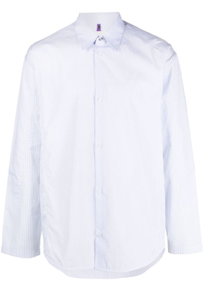 OAMC classic-collar cotton shirt - Blue
