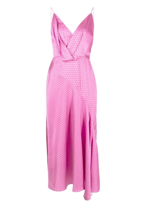 Acler Forli polka-dot print dress - Pink