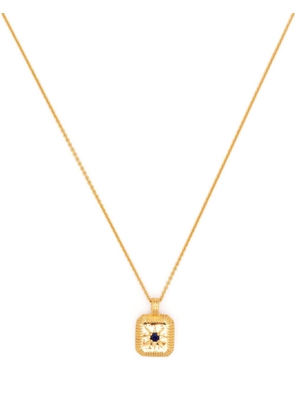 Missoma September birthstone star-pendant necklace - Gold