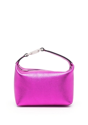 EÉRA metallic-finish tote bag - Pink