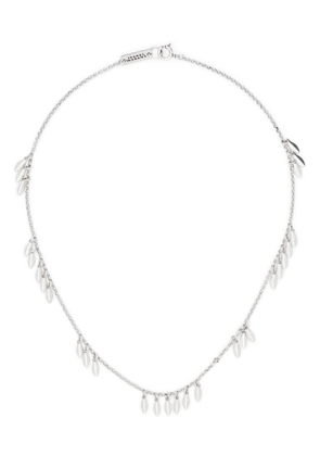 ISABEL MARANT Shiny Leaf chain-link necklace - Silver