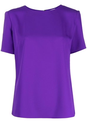 P.A.R.O.S.H. short-sleeve blouse - Purple