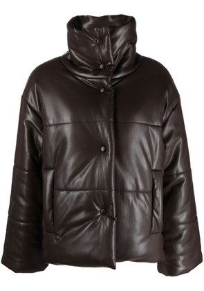 Nanushka Hide Okobor™ padded jacket - Brown
