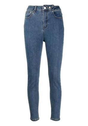 b+ab low-rise skinny jeans - Blue