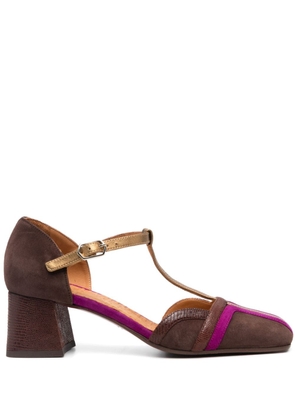 Chie Mihara Volai 55mm suede pumps - Brown