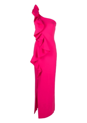 CHIARA BONI La Petite Robe Pervinca ruffle-detail dress - Pink