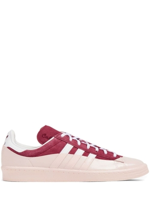 adidas panelled lace-up sneakers - Red