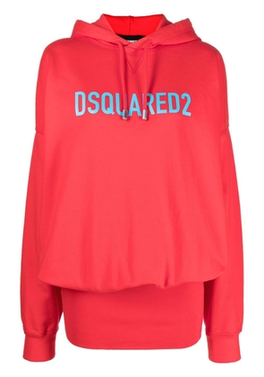 Dsquared2 logo-print drawstring hoodie