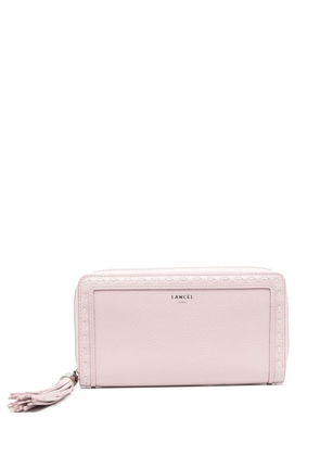 Lancel Premier Flirt tassel-detail long wallet - Pink