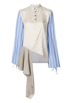 JW Anderson asymmetric ruffle blouse - Multicolour